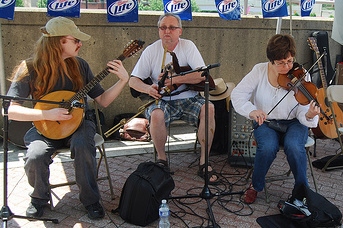 The Morrigan Irish Music Trio.